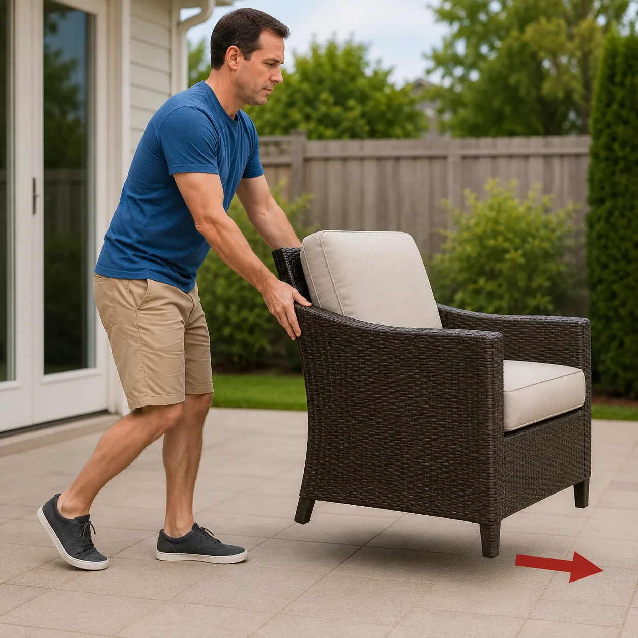 move furniture