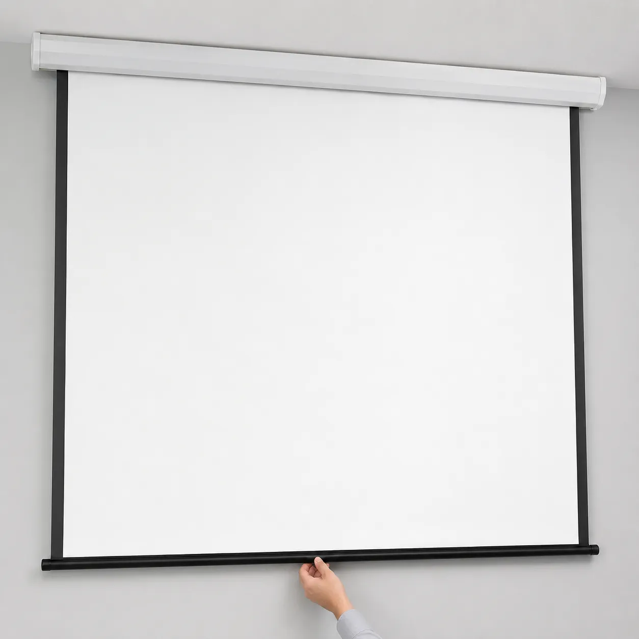 pull-down screen