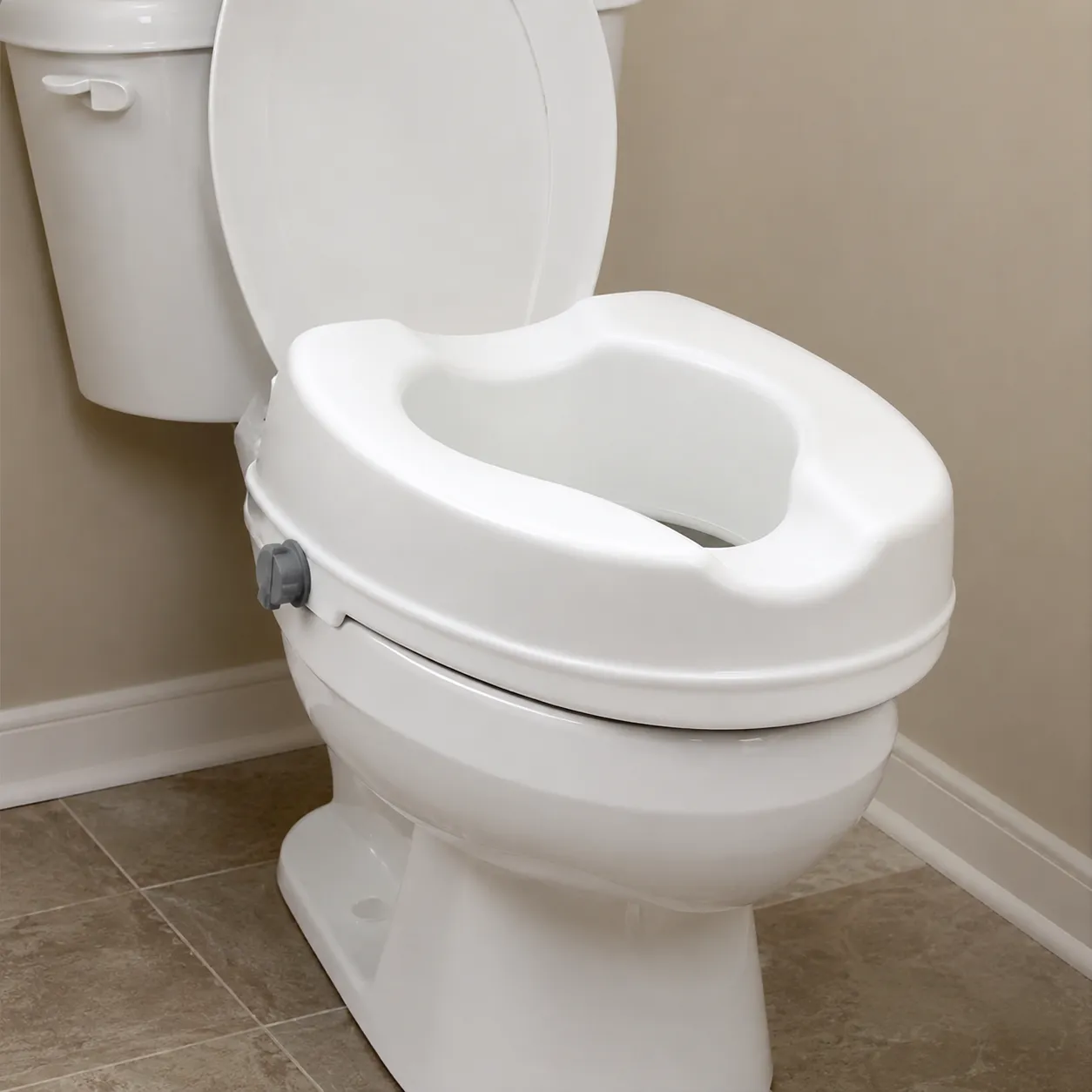 raised toilet seat