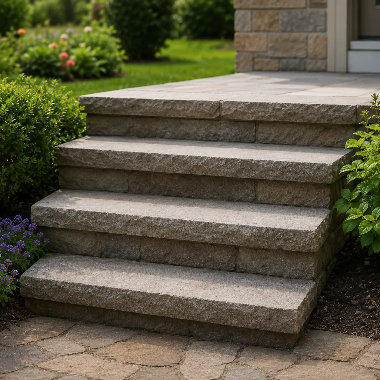 outdoor steps