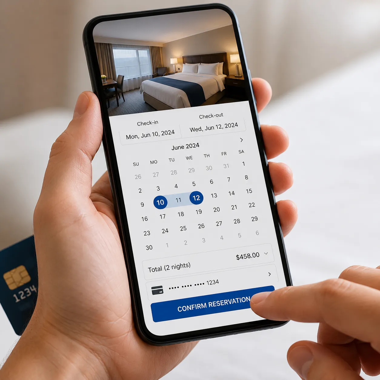 book a room