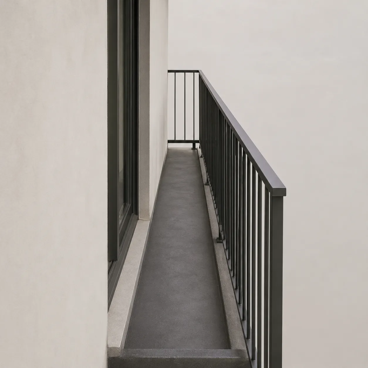 narrow balcony