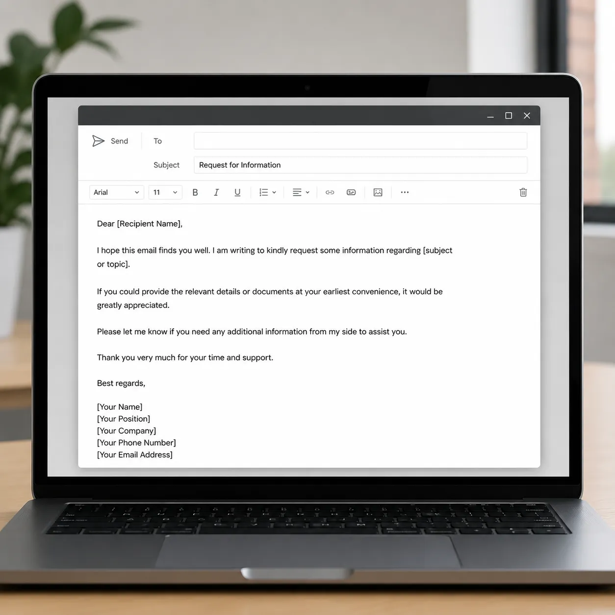 email template