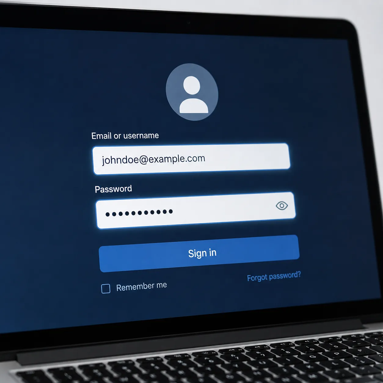 login details