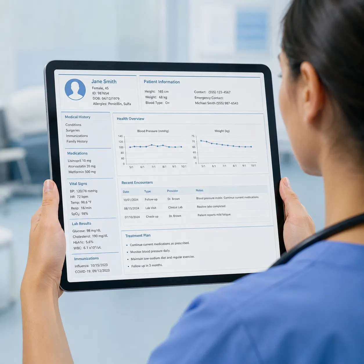 patient record