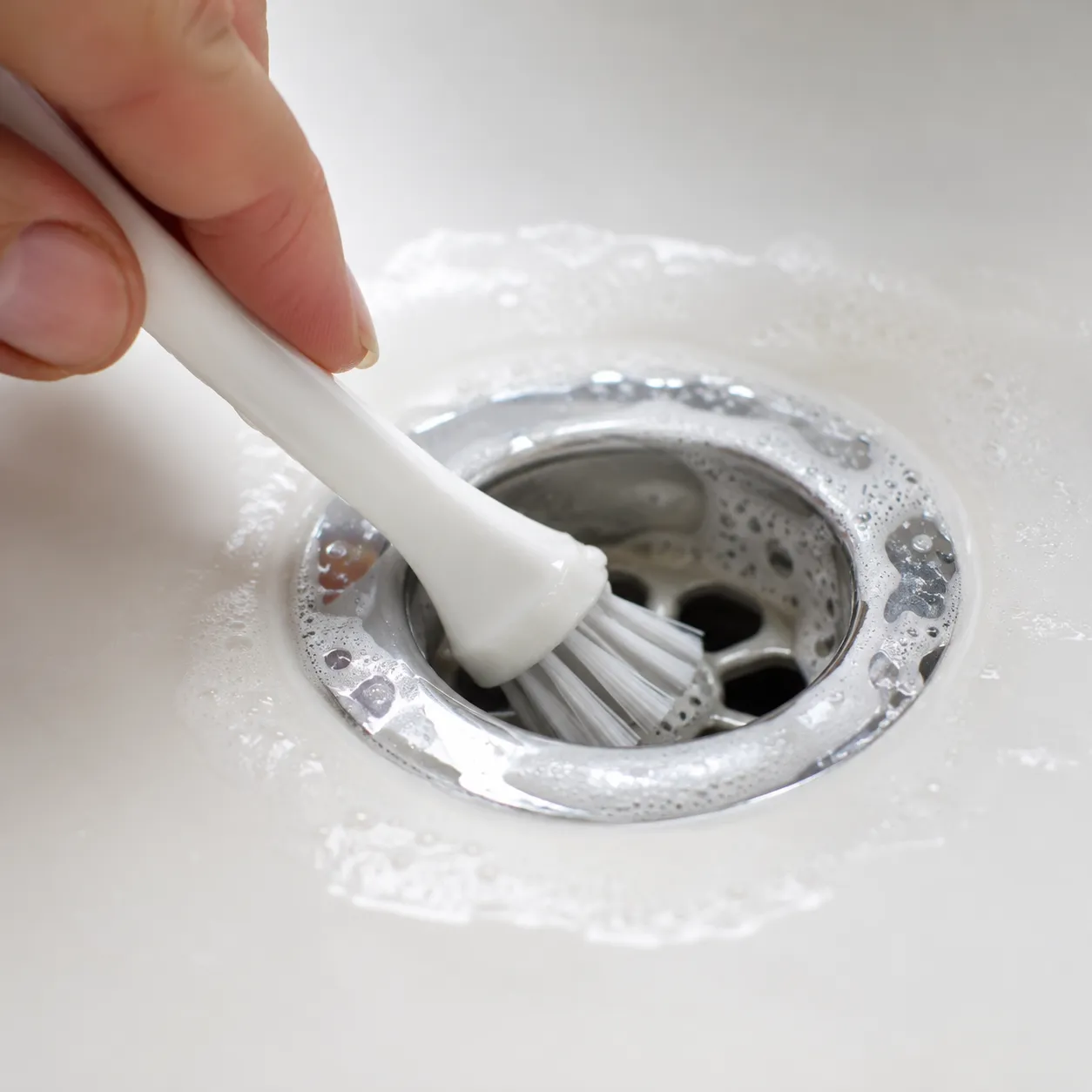 clean the drain