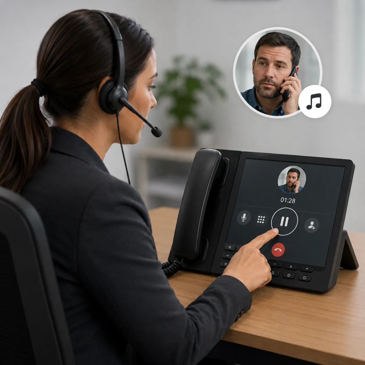 put on hold