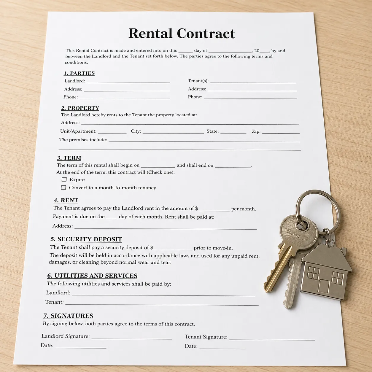 lease agreement
