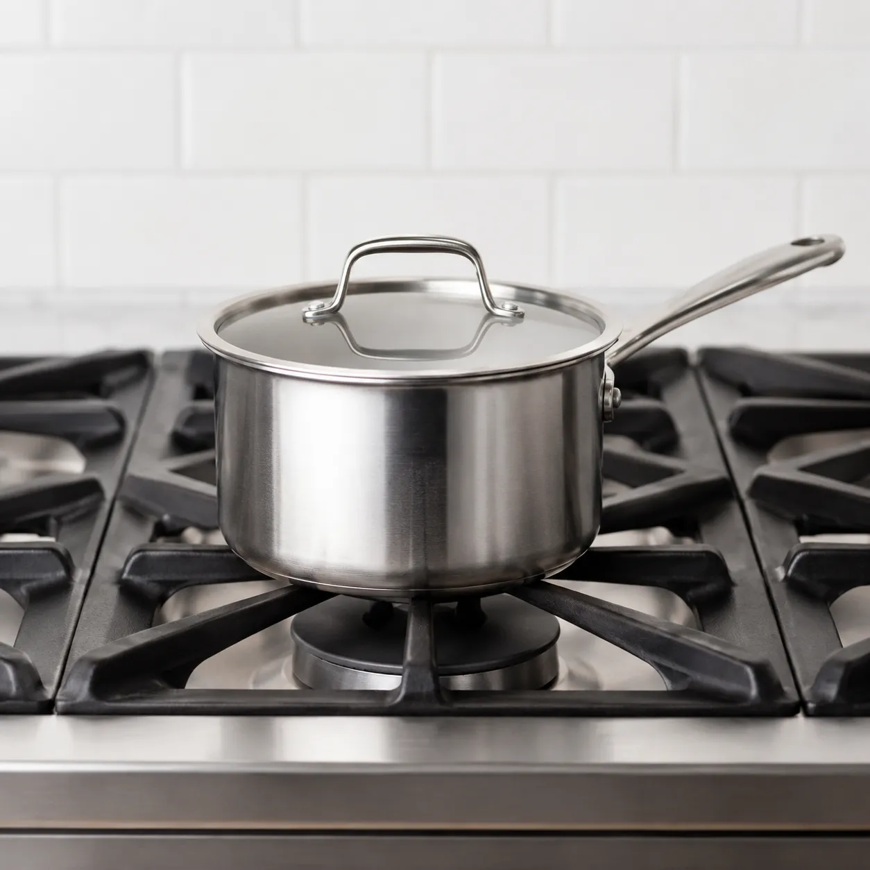 on the stove