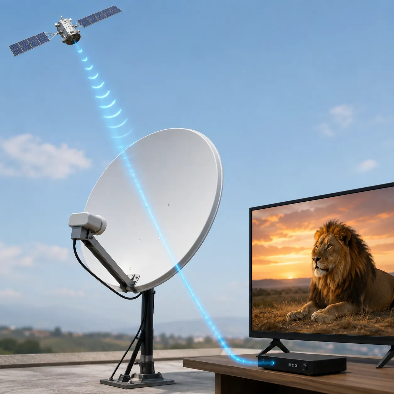 satellite television