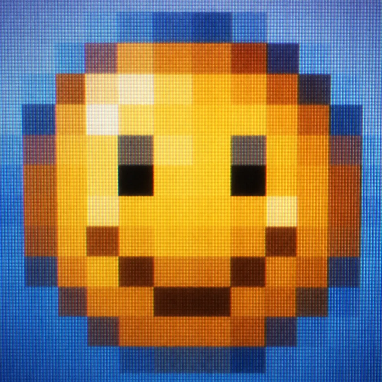 pixelated
