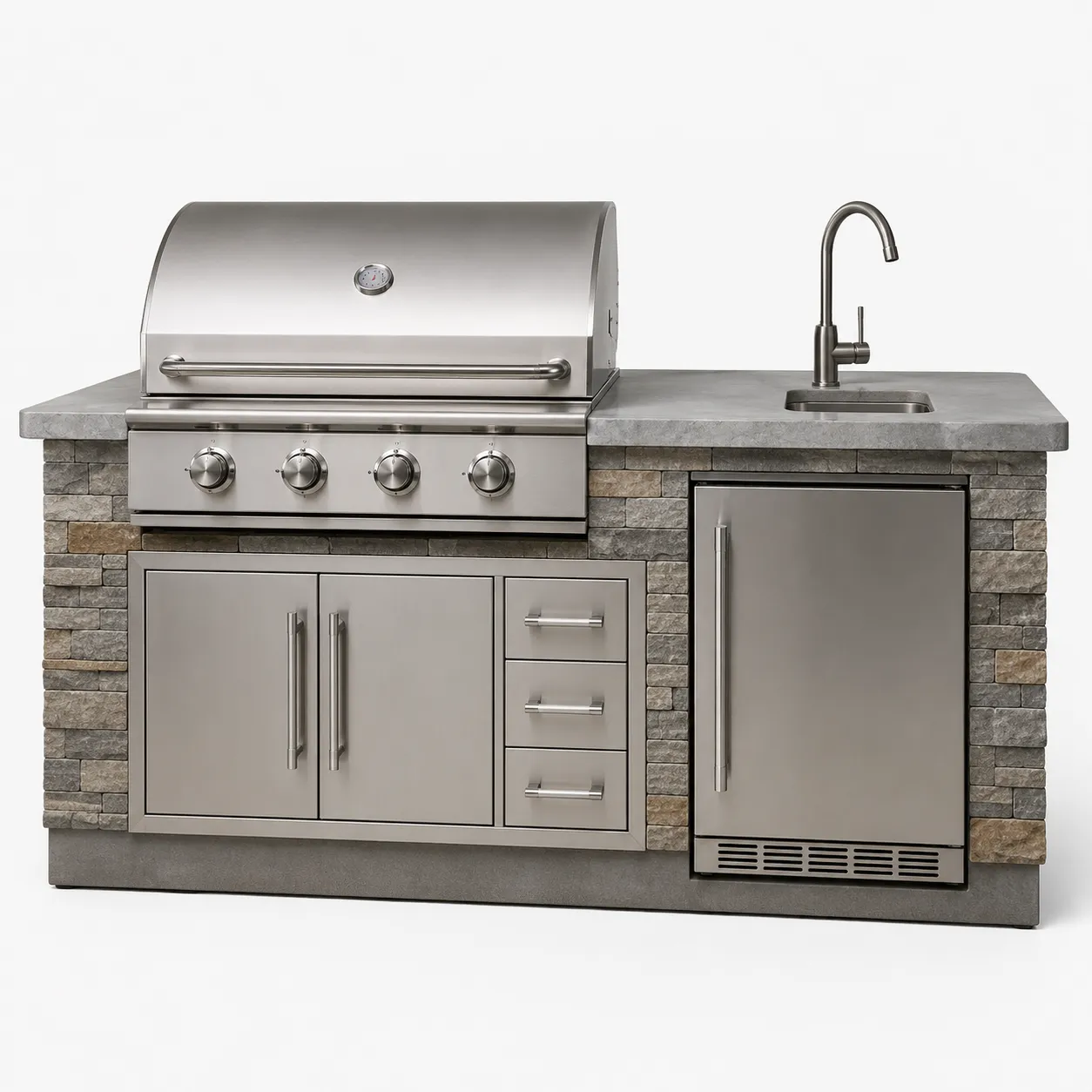 outdoor kitchen