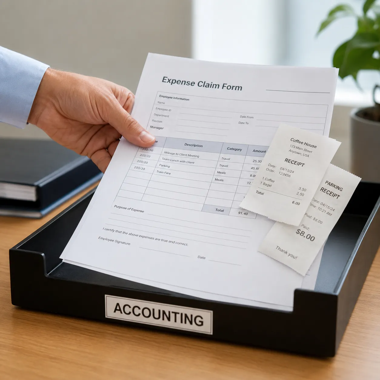 submit expenses