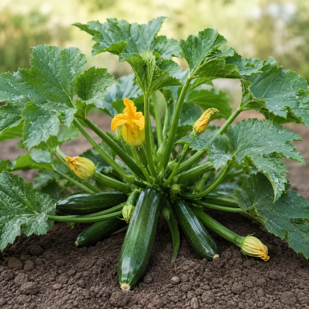 zucchini plant