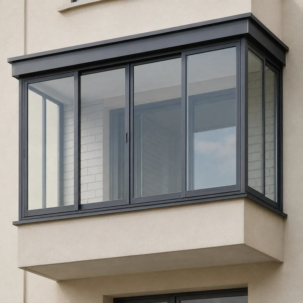 enclosed balcony