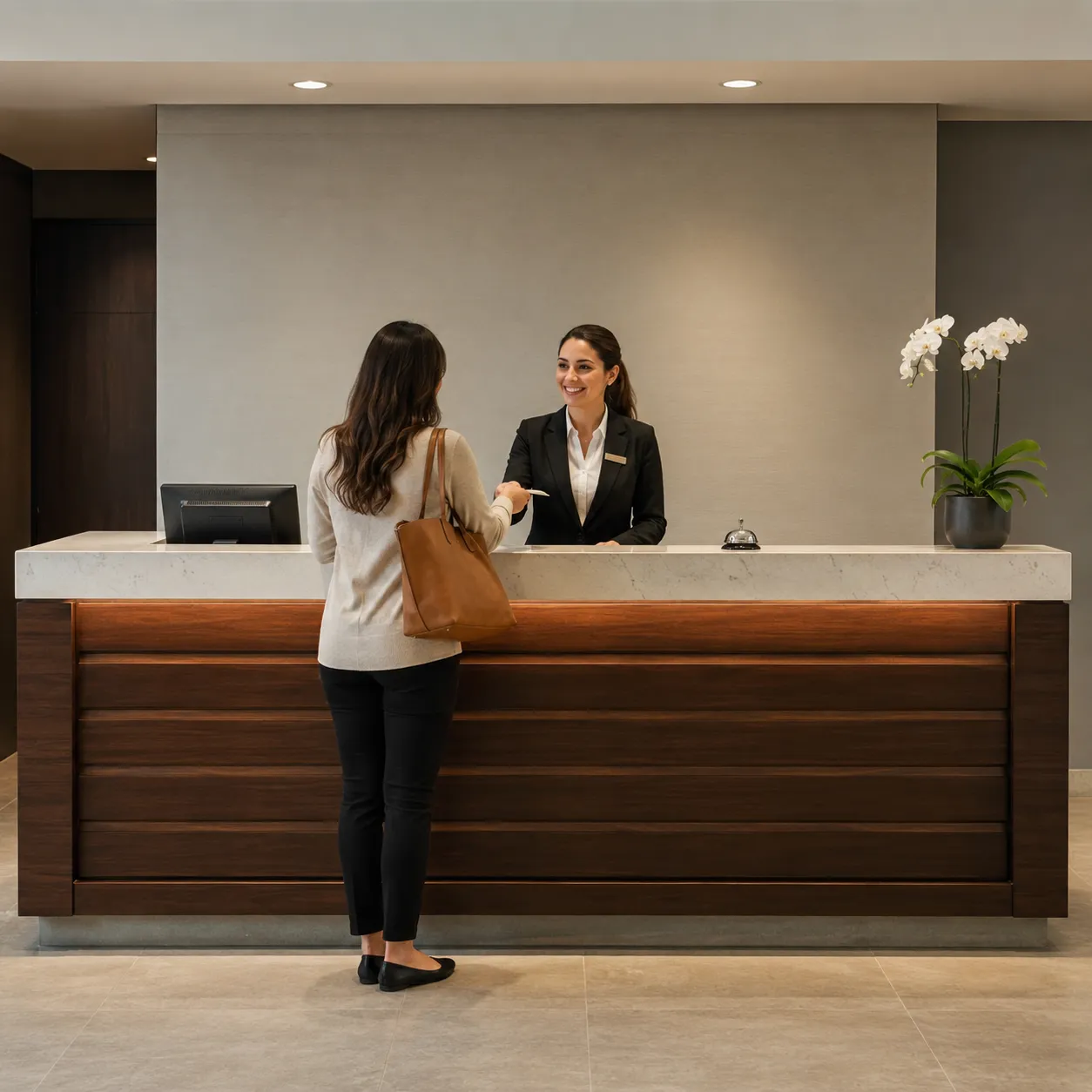 front desk