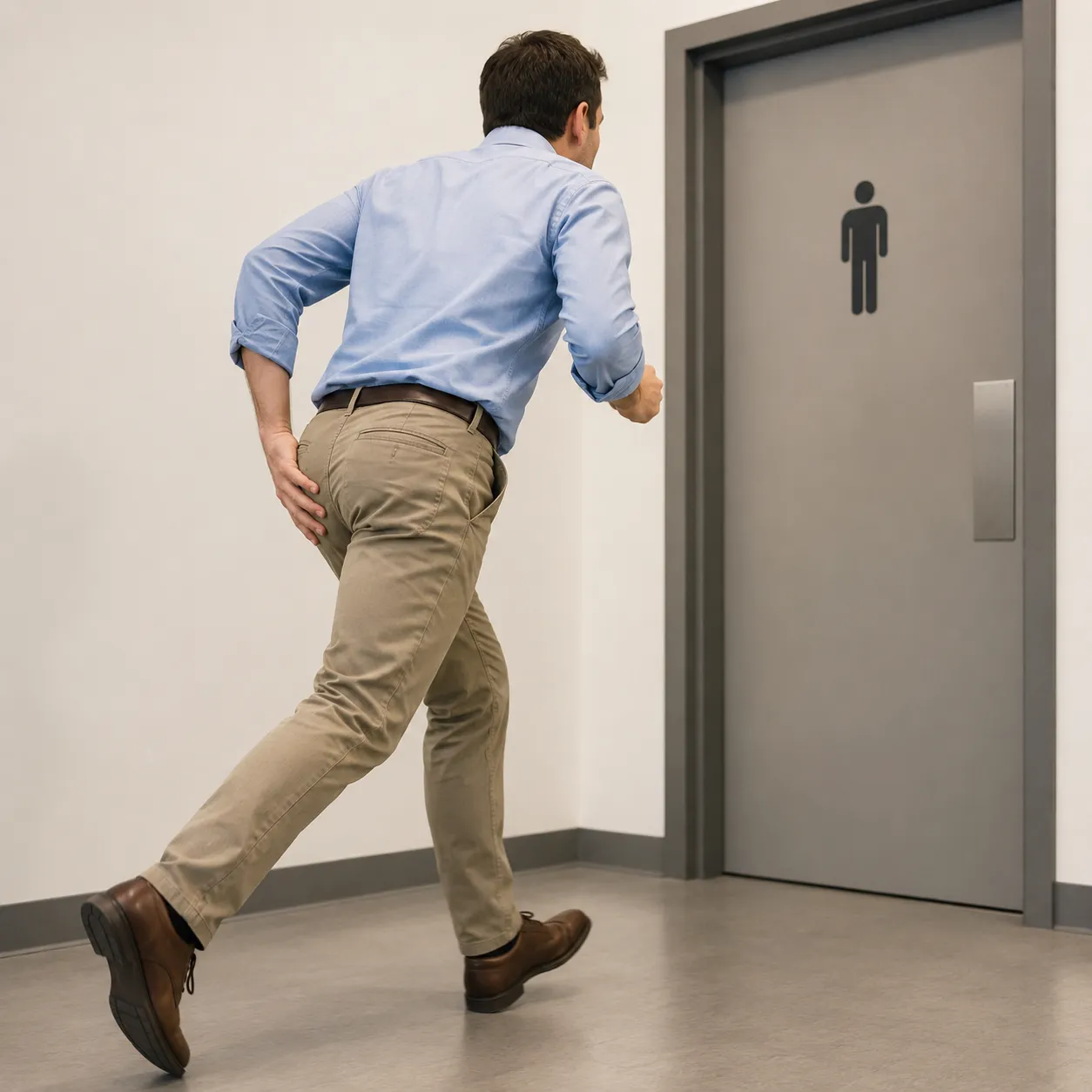 bathroom break