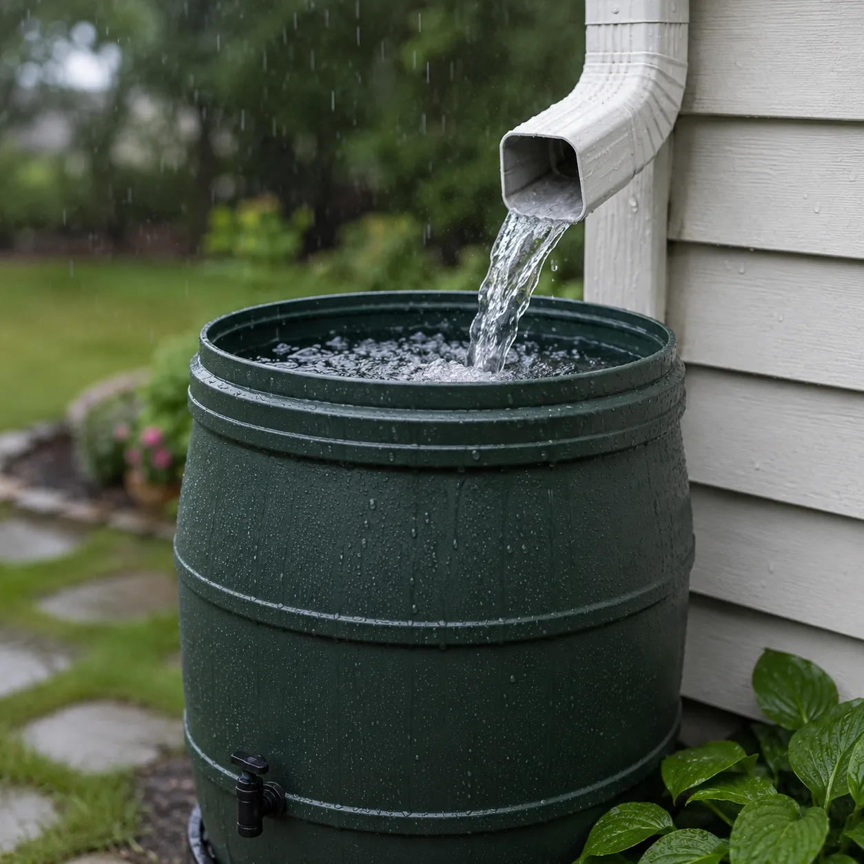 collect rainwater