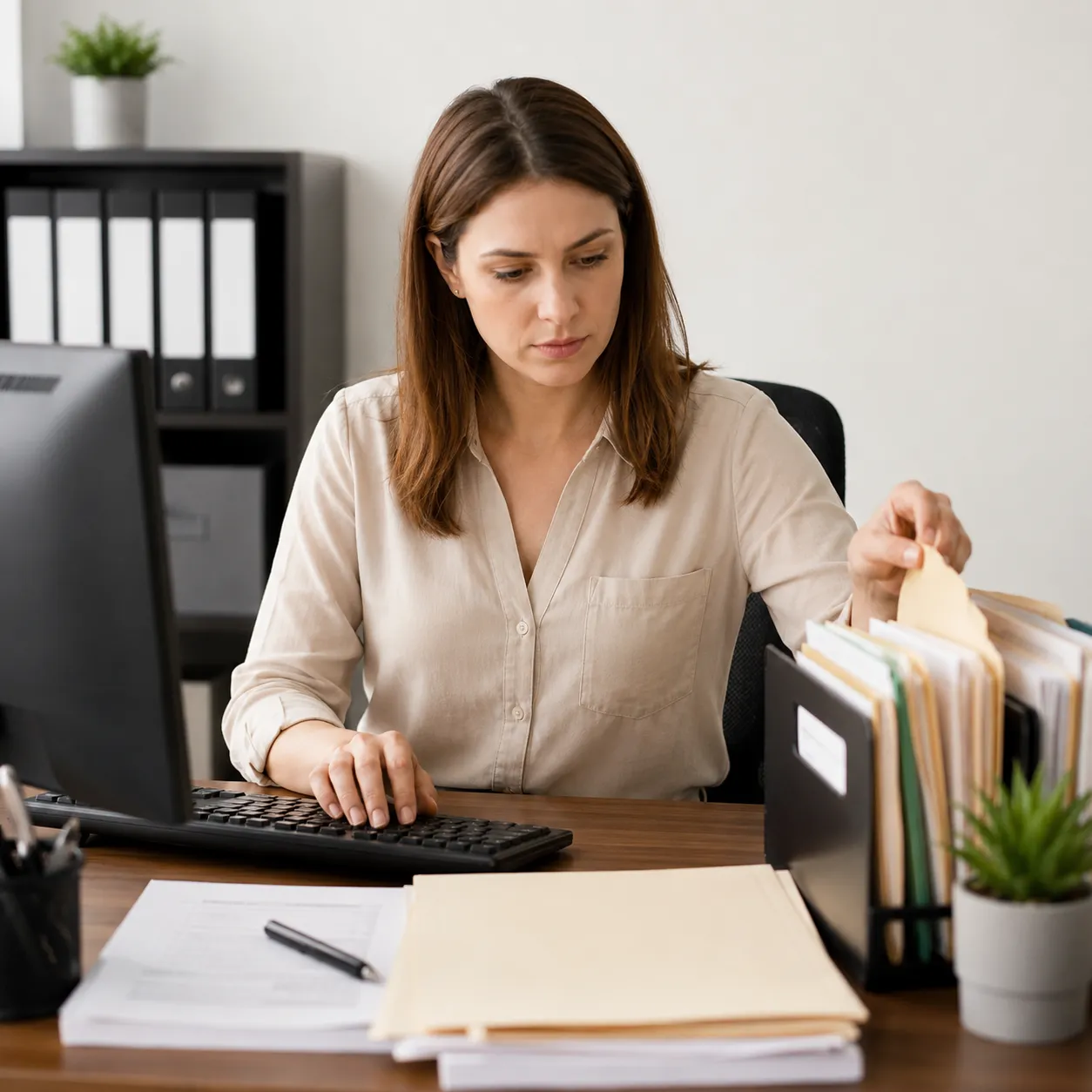 clerical work