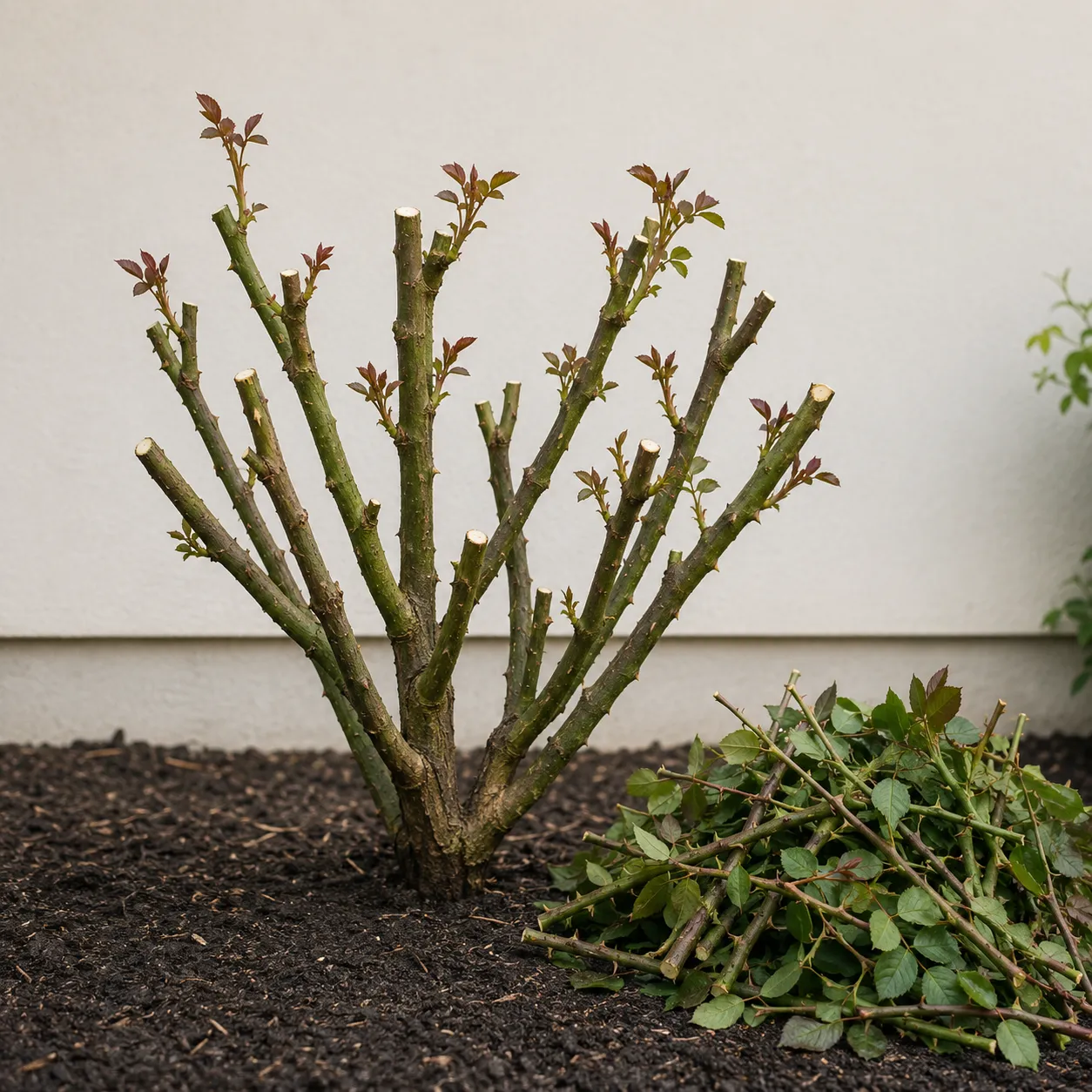 freshly pruned