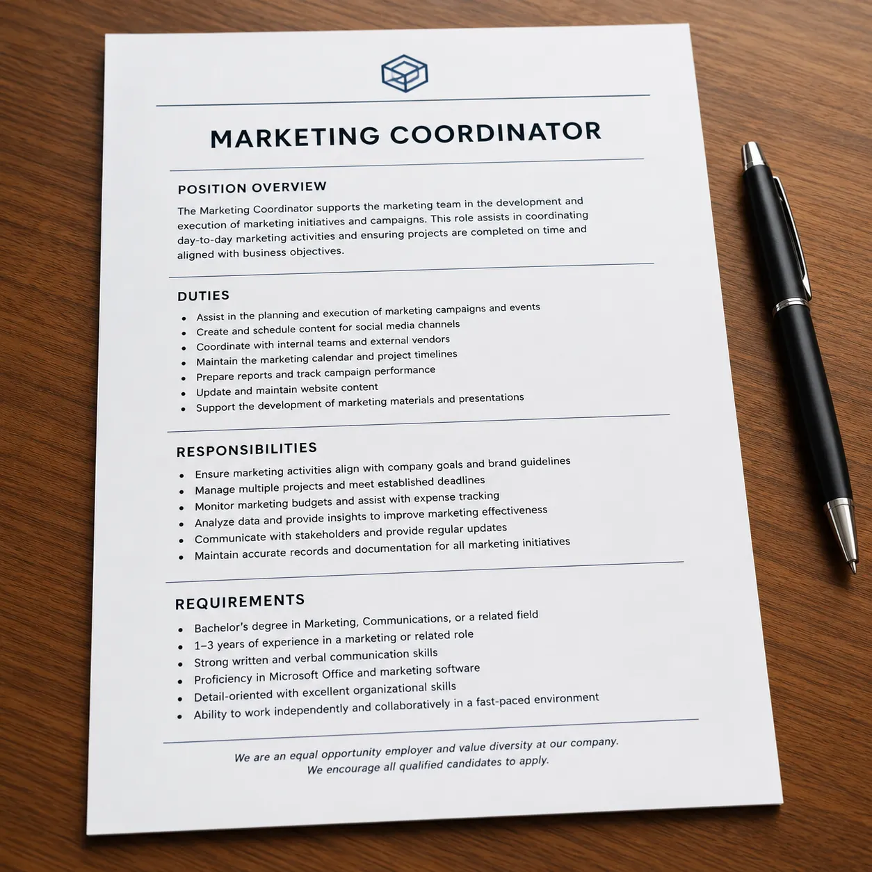 job description