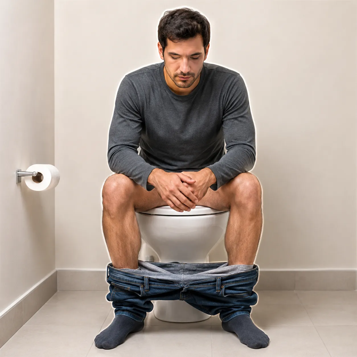 use the toilet