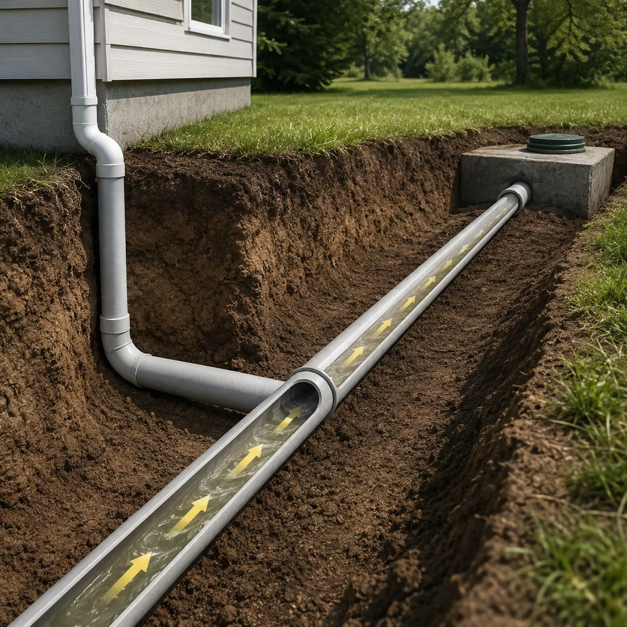 septic line