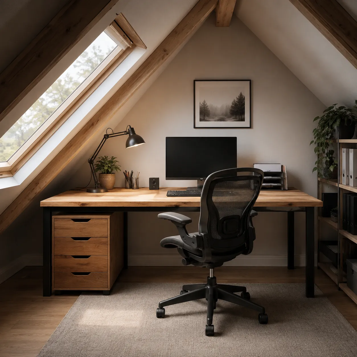 attic office