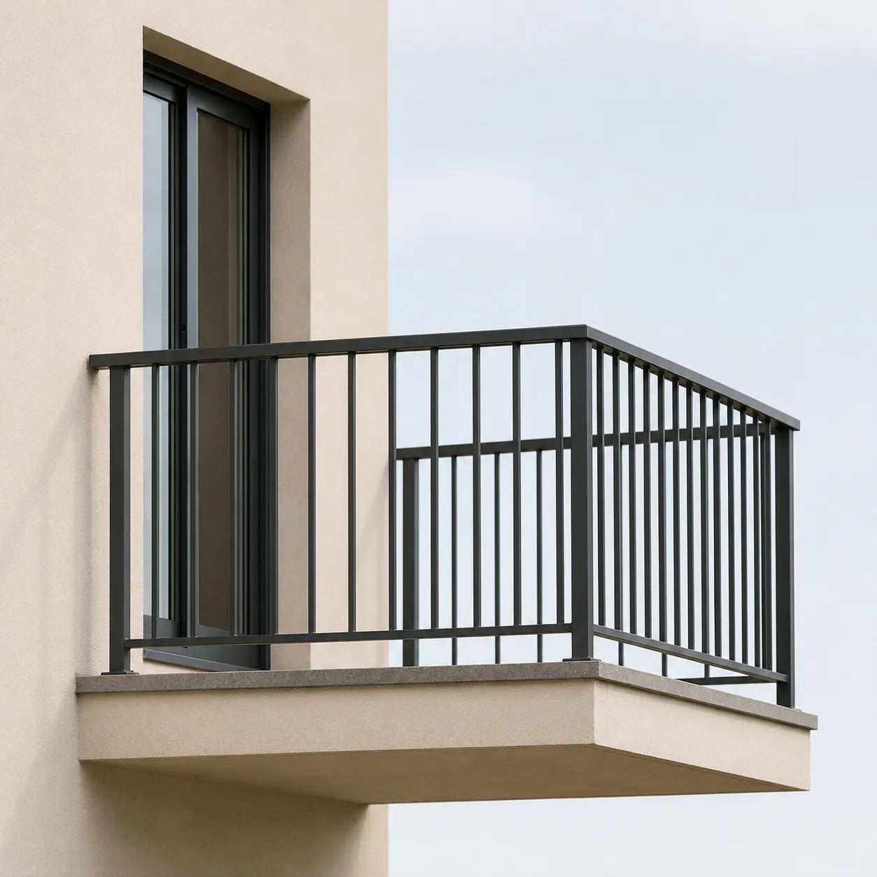 open balcony