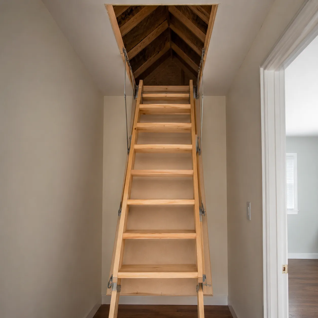 attic stairs
