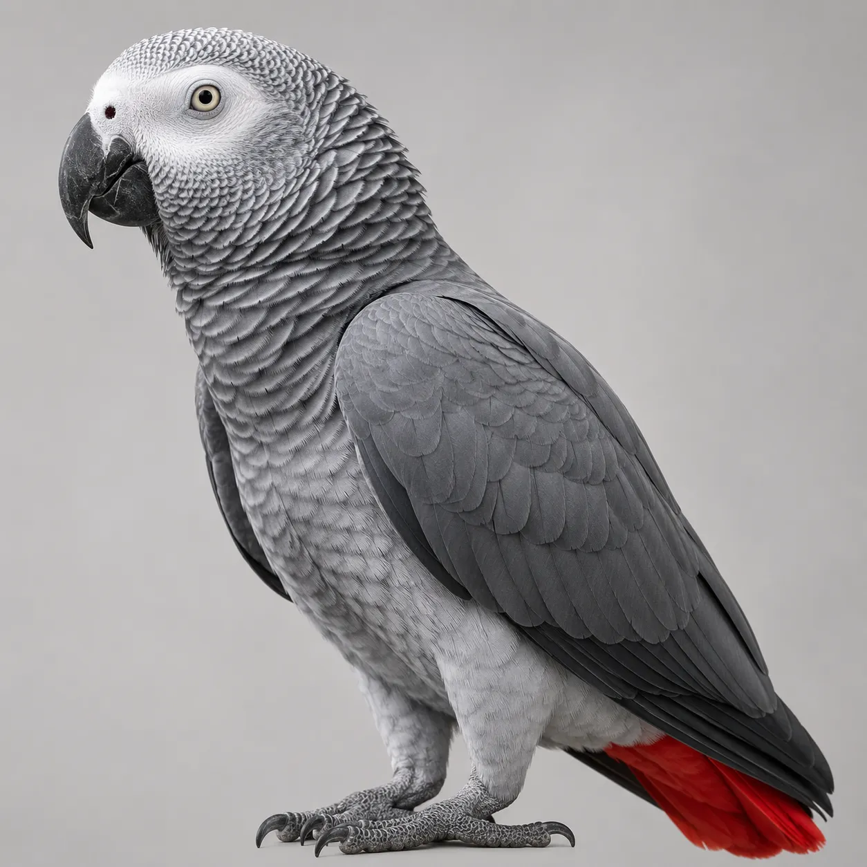 African grey parrot