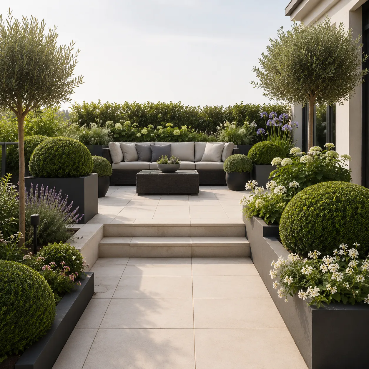 landscaped