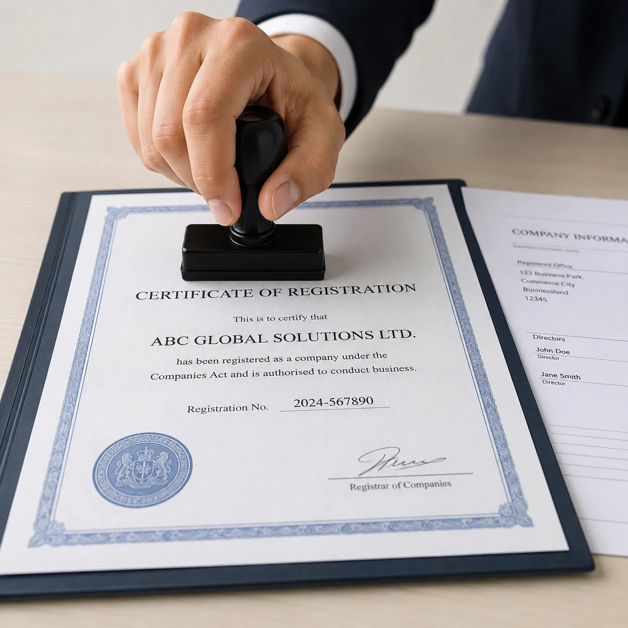 company registration