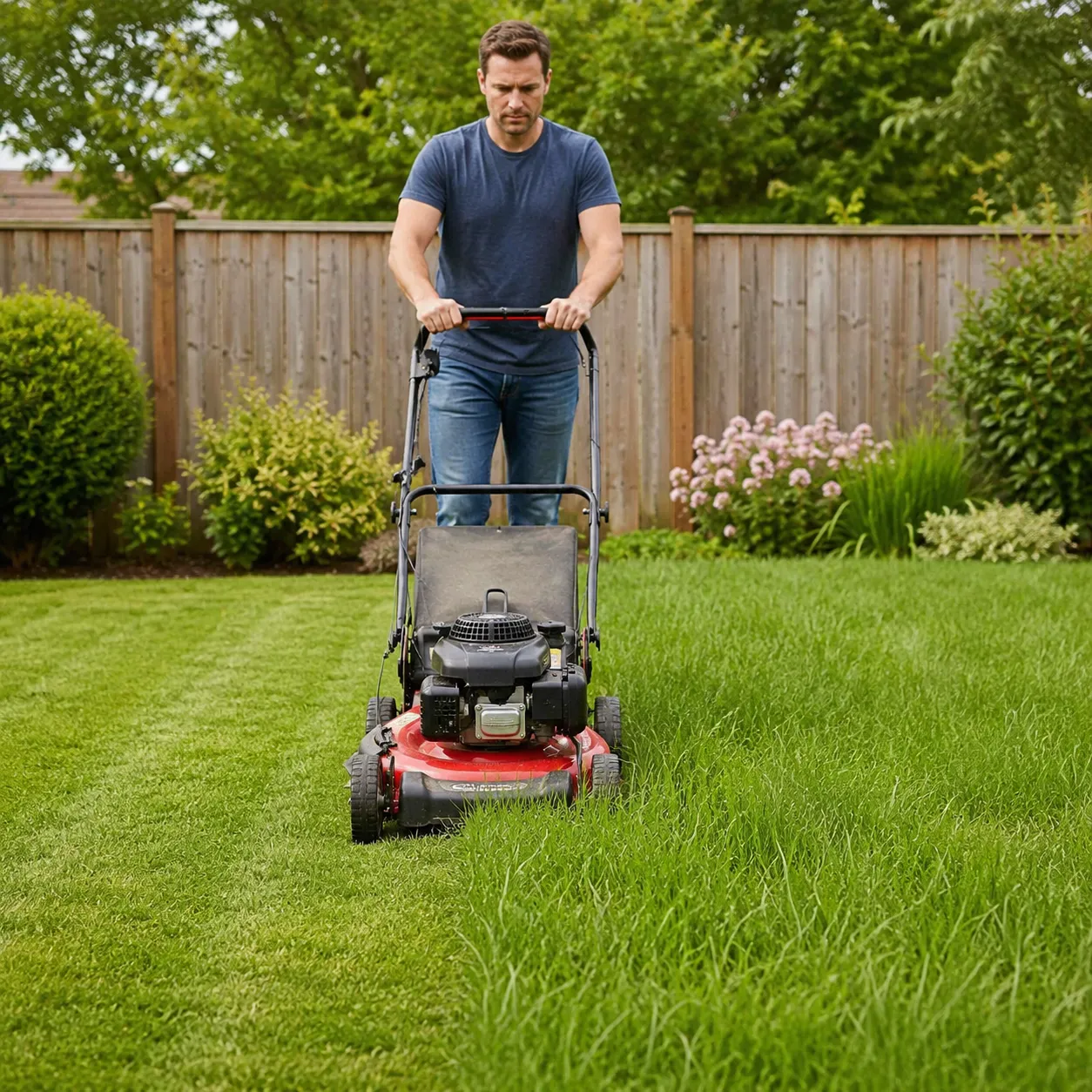 mow the lawn