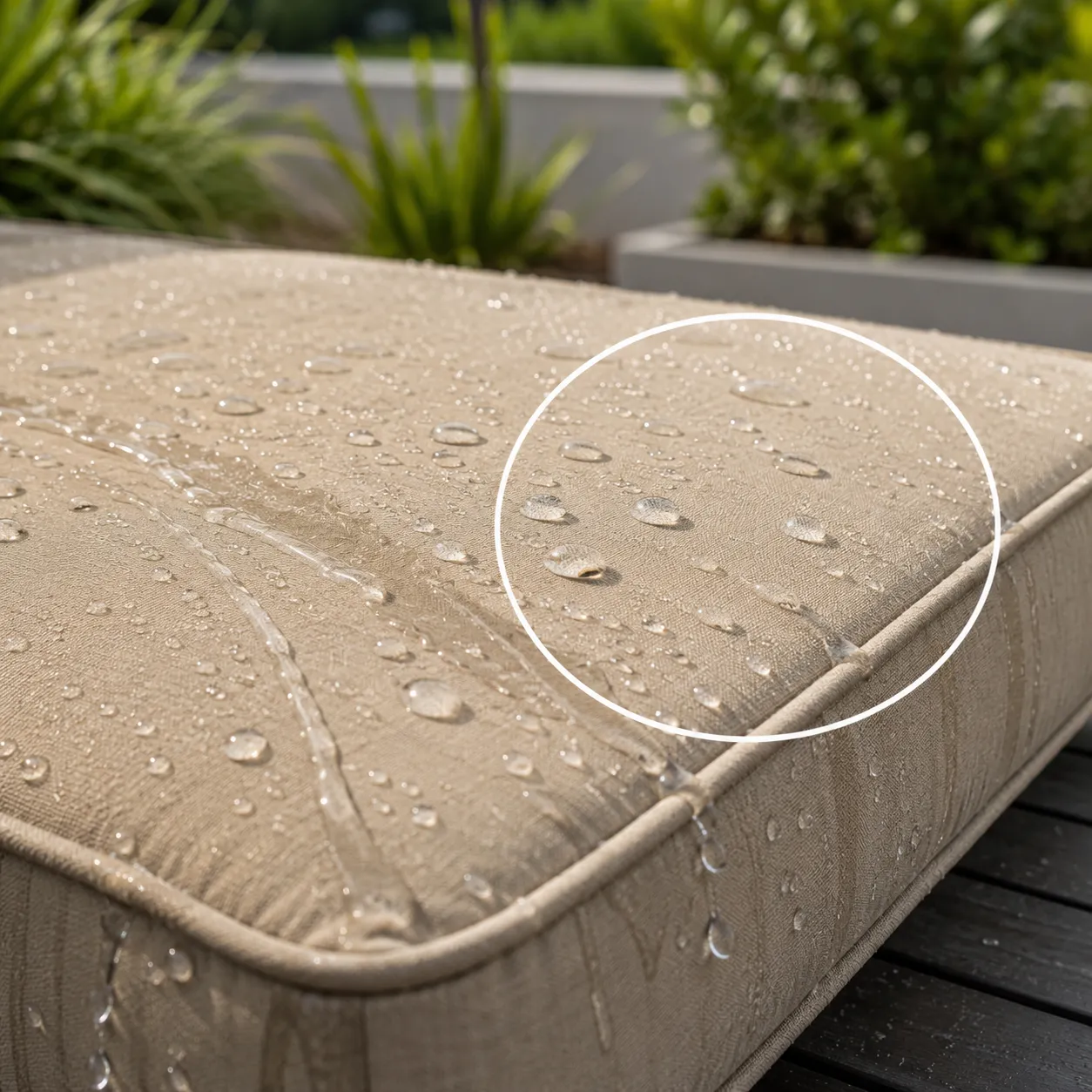 waterproofed