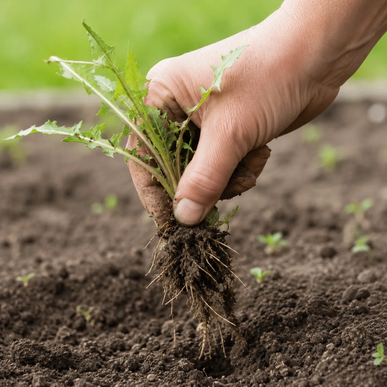 pull weeds