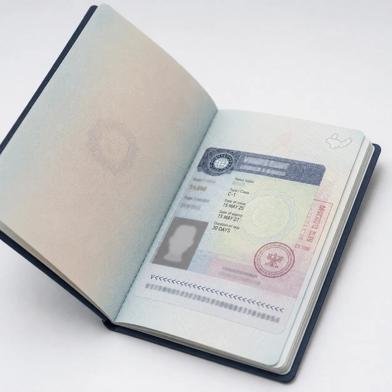 visa document