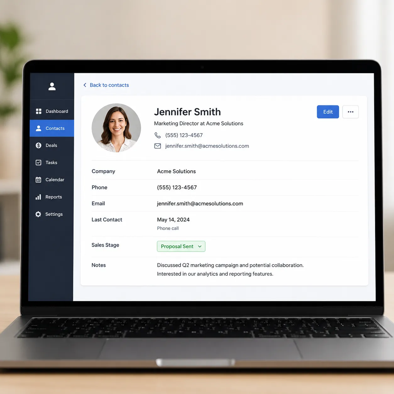 CRM record