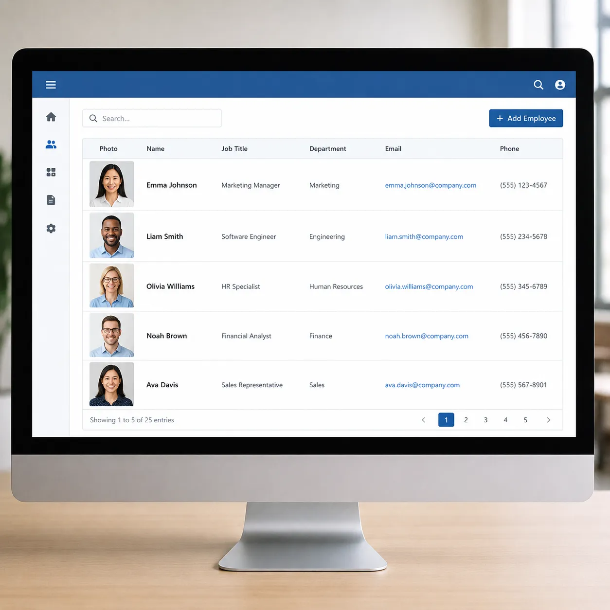 employee database