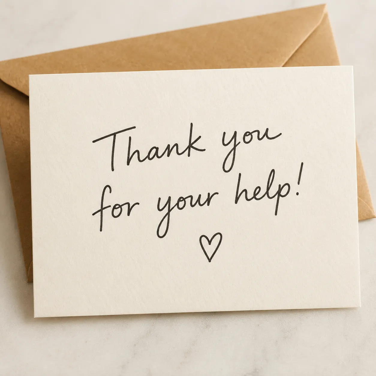 thank-you note