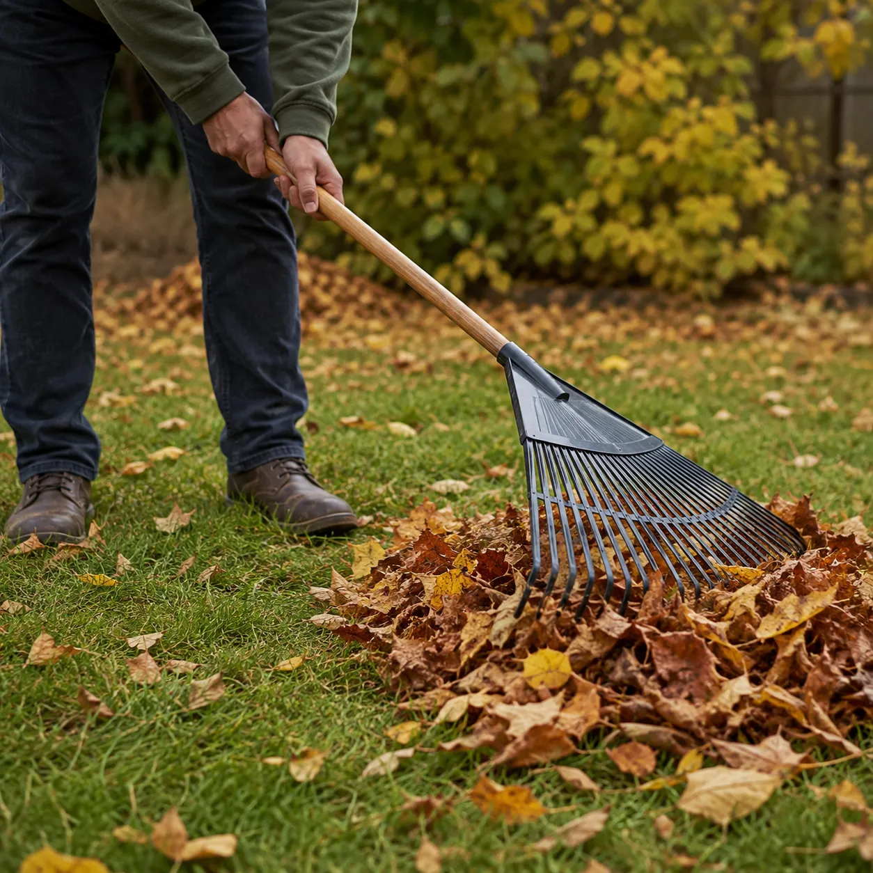 rake leaves
