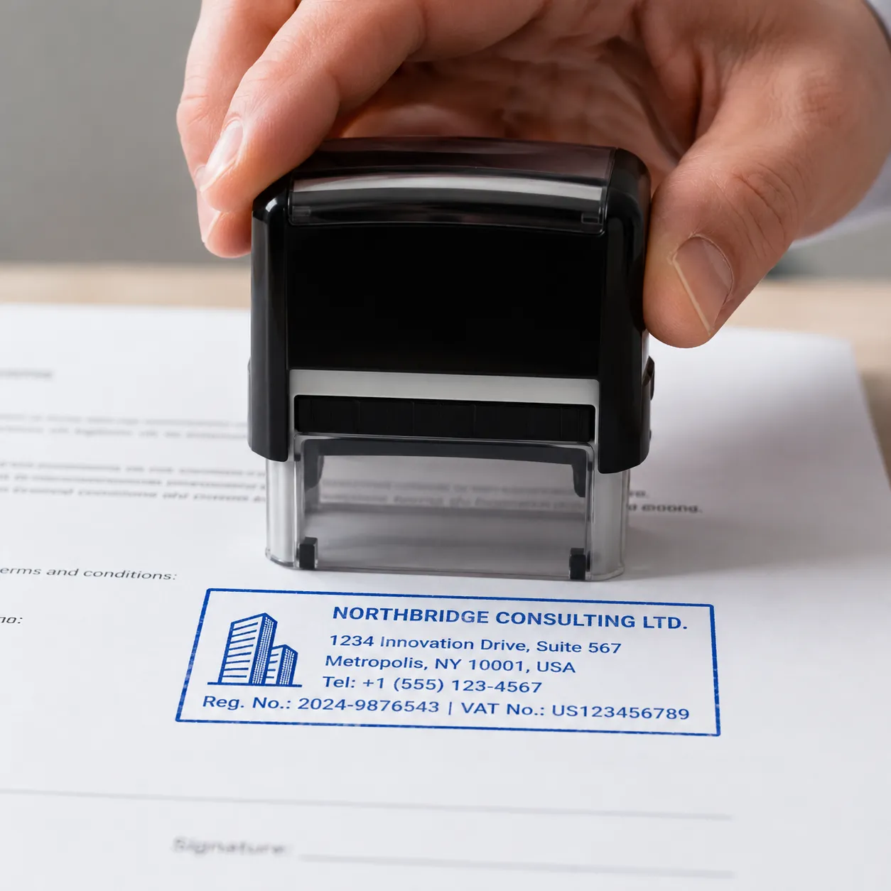 company stamp