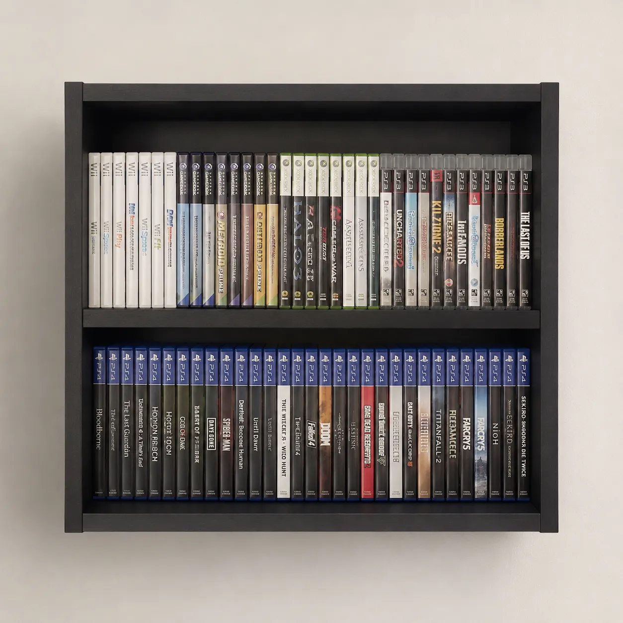 game shelf