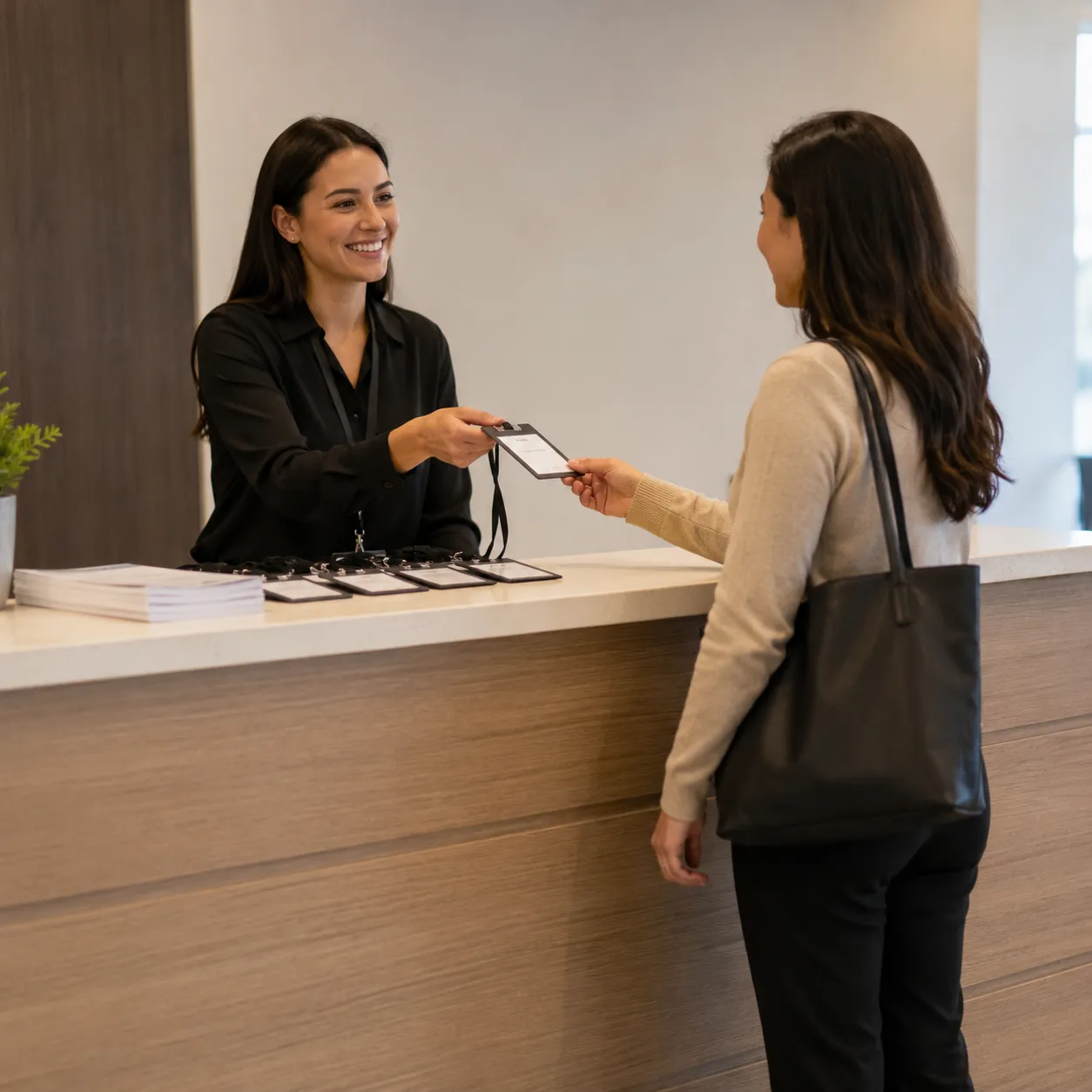 registration desk