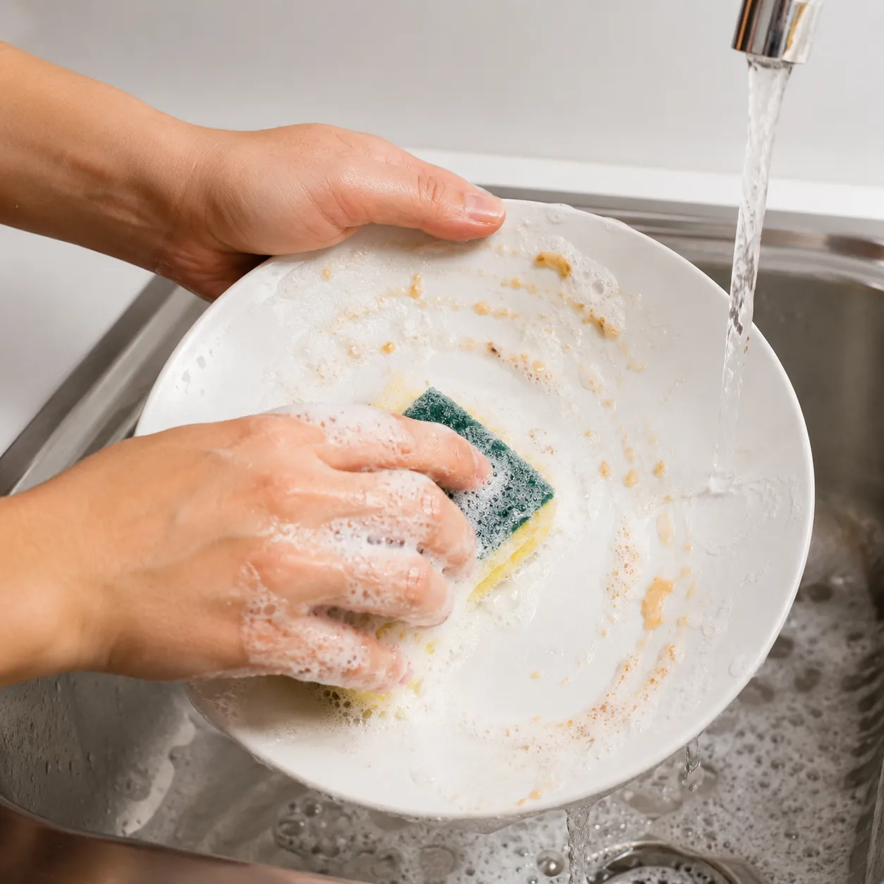 do the washing-up