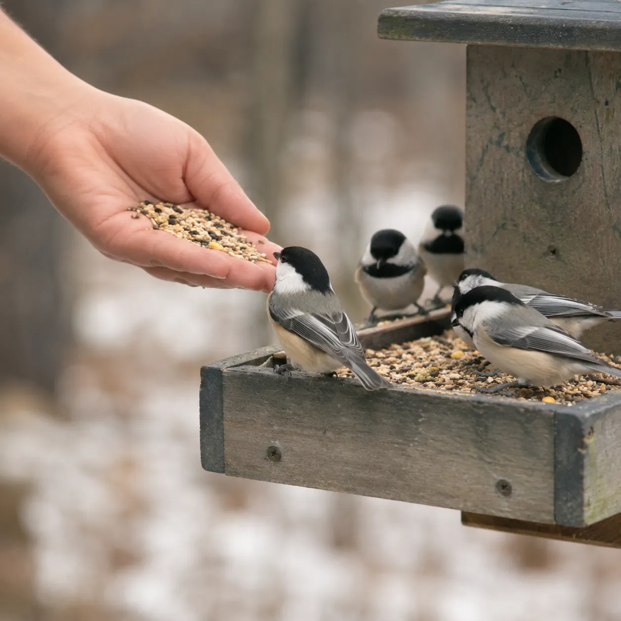 feed birds