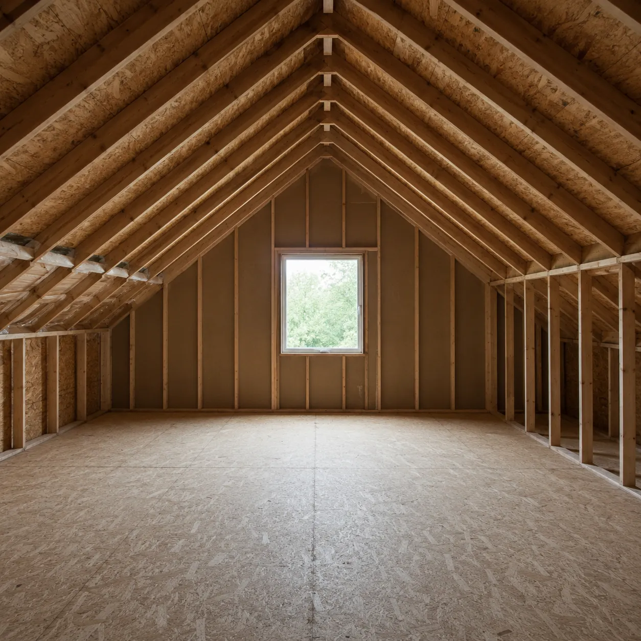 unfinished room