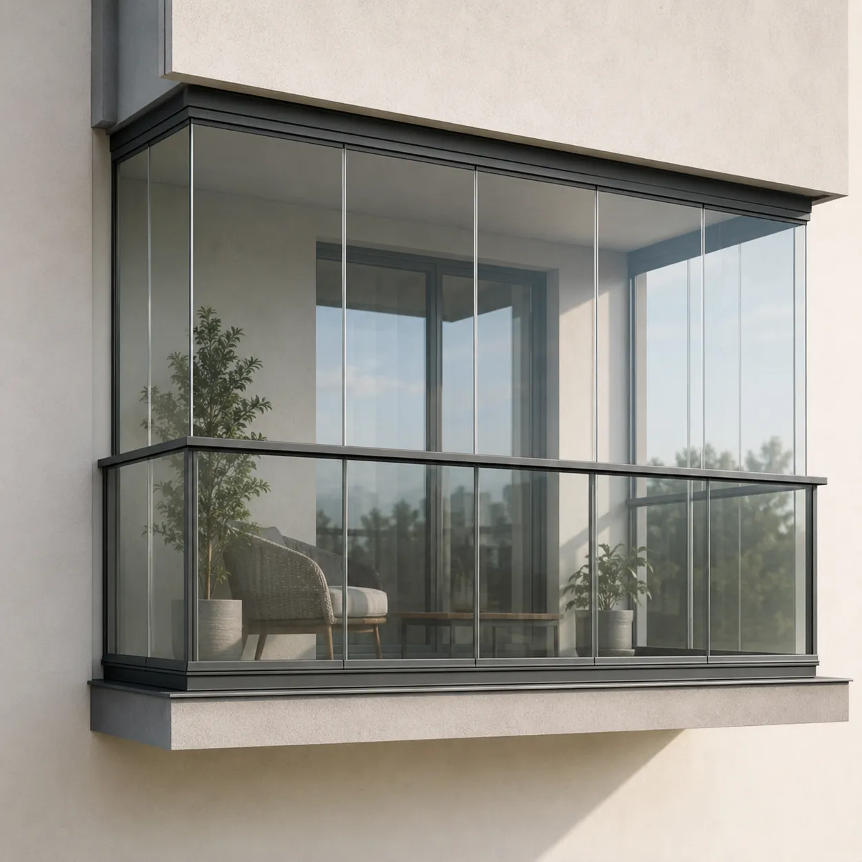 balcony glazing