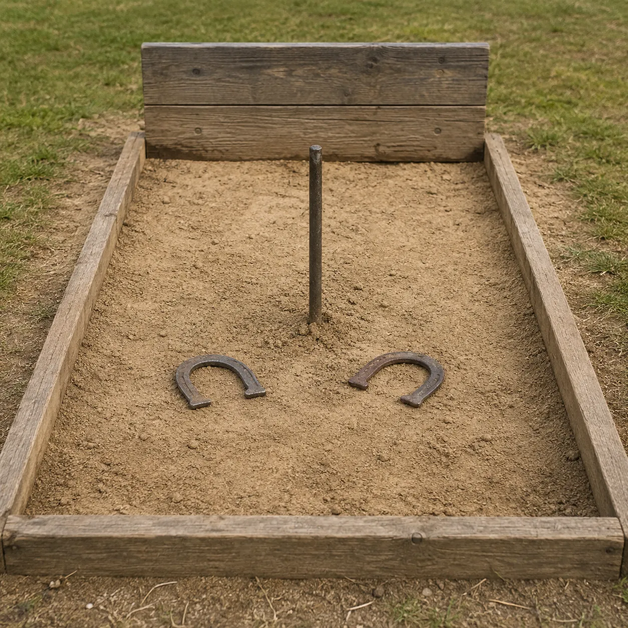 horseshoe pit