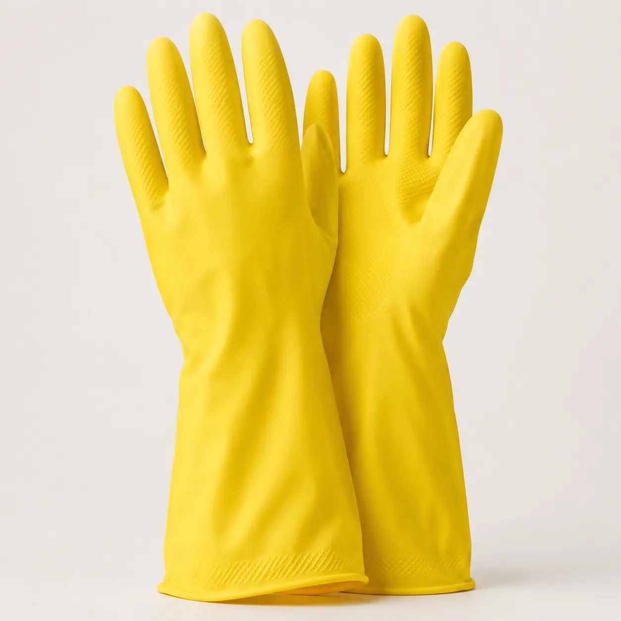 rubber gloves